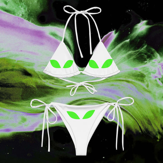 AlienZ Lime Green Bikini